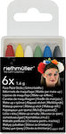 Carnival Face Painting 1.6gr Multicolored 6pcs