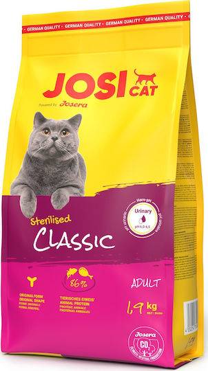 Josera Dry Food for Adult Sterilized Cats with Sensitive Urinary with Poultry 1.9kg