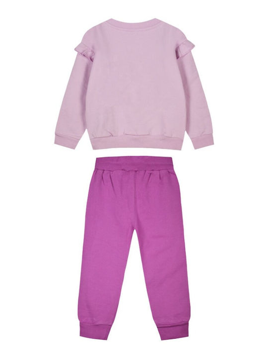 Energiers Kids Sweatpants Set Purple