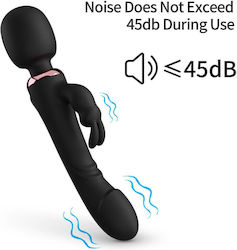 Triple G-spot Wand Massager Black