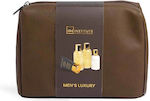 IDC Institute Skin Care Set for Cleaning Body Cleaning with Toiletry Bag , Shampoo , Bubble Bath & After Shave