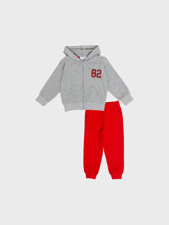 Cotton Planet Kids Sweatpants Set Grey