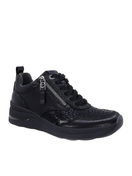 Tamaris Γυναικεία Ανατομικά Sneakers Μαύρο