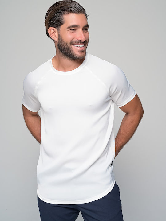 Ben Tailor Men's Short Sleeve T-shirt Ecru