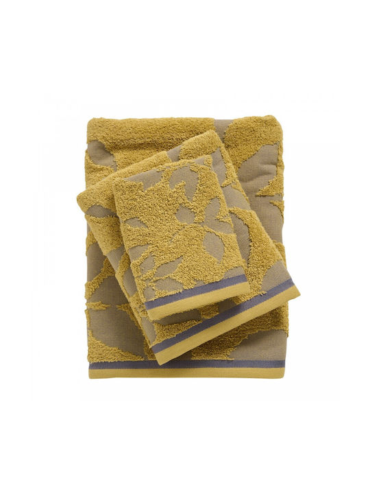 Das Home Facecloth 0753 Grey, Yellow Weight 530gr/m²