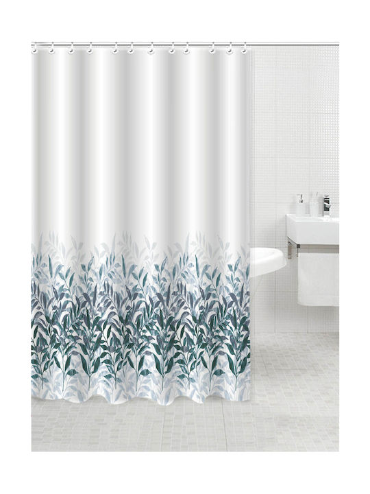 Ankor Shower Curtain Petrol