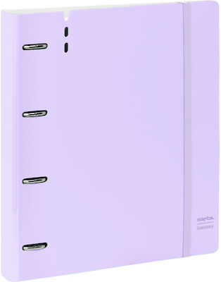 Safta Clipboard for Paper A4 Purple 1pcs