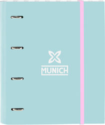 Munich Clipboard for Paper A4 Blue 1pcs