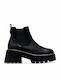 Women's Chelsea Boots with Medium Heel Black