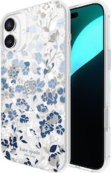 Kate Spade New York Protective Gems Magsafe Iphone 16 Plus Case Flowerbed Blue