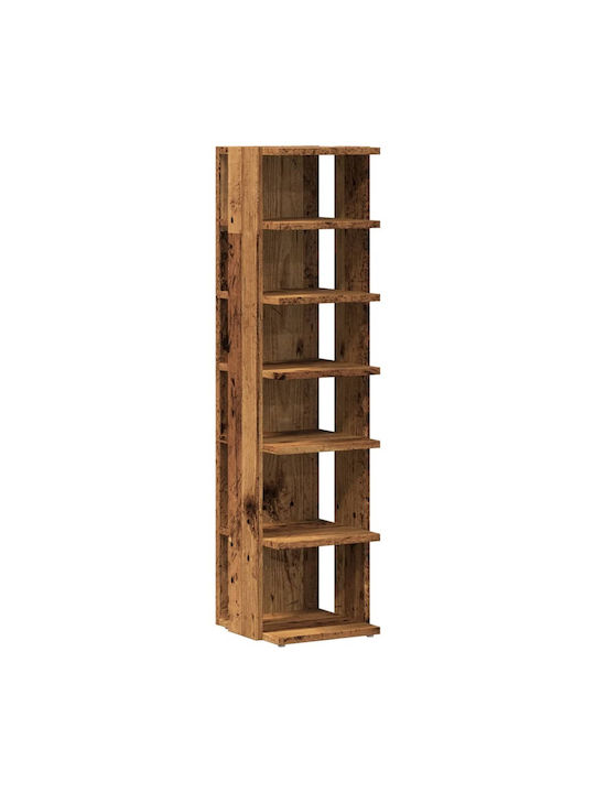 Holz Schuhschrank 28x27x102cm