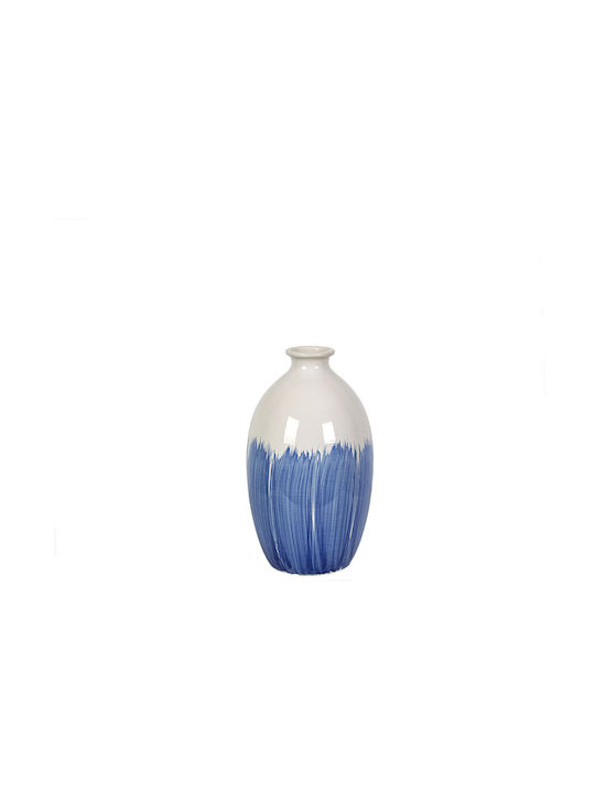 Romimex Decorative Vase Blue 18x18x31cm