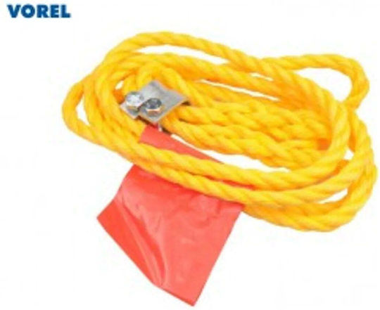 Vorel Car Towing Rope with Tensile Strength up to 3 Tons in Yellow Color