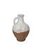 Romimex Decorative Vase White 20x20x30cm