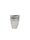 Romimex Decorative Vase Silver 16x9x24cm