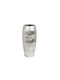 Romimex Decorative Vase Silver 14x14x30cm