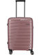 Travelite Βαλίτσα Ταξιδίου Καμπίνας Σκληρή Lilac με 4 Ρόδες Ύψους 55εκ.
