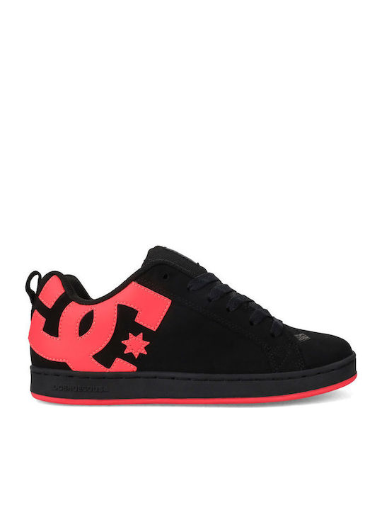 DC Court Graffik Плоски Маратонки Bhp / Black / Hot Pink