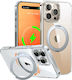 Torras Ostand Задна корица Силикон Черен (iPhon...