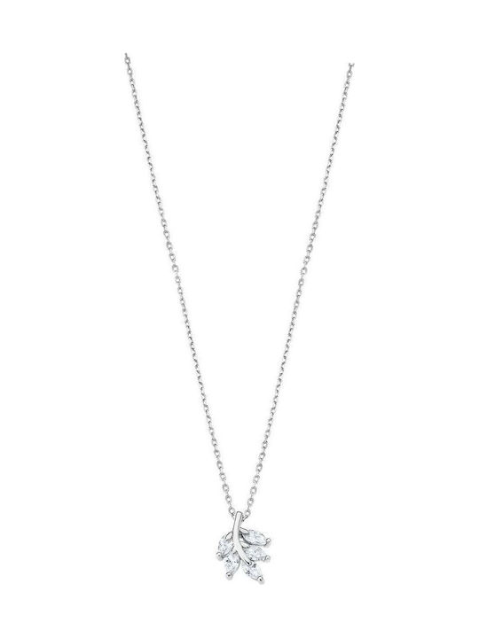 Lotus Watches Necklace with Zircon