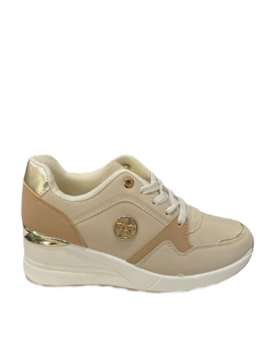 Plato Damen Sneakers Beige