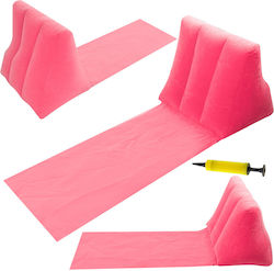 Beach Mat Beach Chair Inflatable Backrest Pink Beach Mat Beach Chair Inflatable Backrest Pink