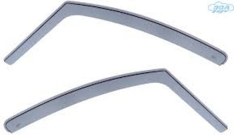DGA Set deflectoare de vânt Dark Fime pentru Citroen C3 2009-2016 2buc