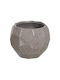 BigBuy Flower Pot 25x20cm Grey S8806179