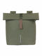 Basil Double Bicycle Rack Bag Green