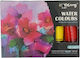 Yalong Aquarellfarbenset Bunte 30ml 6Stück