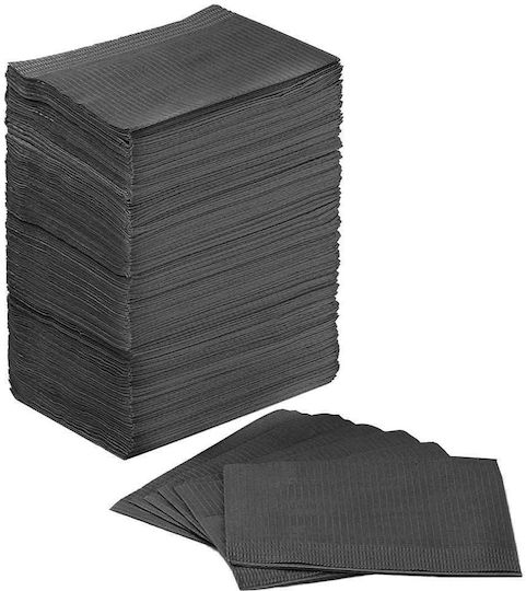 Disposable Manicure Pedicure Towels 34cm X 45cm 50pcs Black
