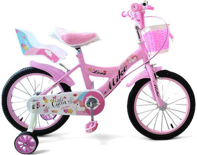 Miko 16" Kinder Fahrrad BMX Rosa