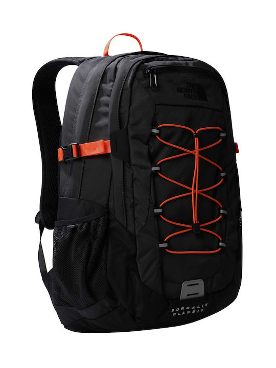 The North Face Borealis Classic Waterproof 28lt Asphalt Grey/Retro Orange