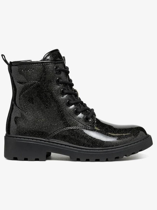 J Casey G G Kids Boots with Zipper Black