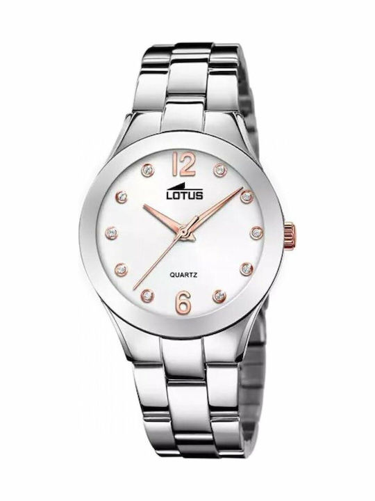 Lotus Watches Women's Watch with Silver Metal B...