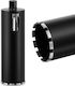 Diamond Core Drill Bit for Concrete, Stone, and Granite Diameter 132 mm Length 400 mm