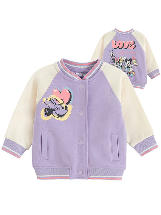 Cool Club Kinder-Strickjacke Lila