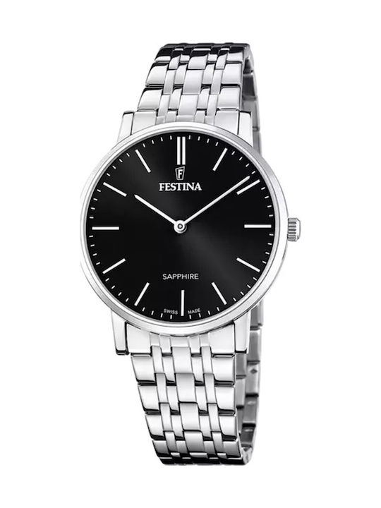 Festina Ceas de Damă cu Argintiu Brățară Metalică