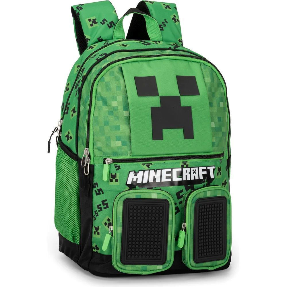 Minecraft Ghiozdan Școlar de Spate Școala gimnazială- liceu Verde