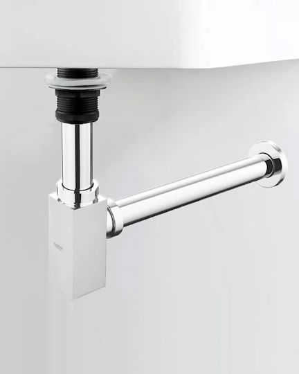 Naron Kupfer Siphon Spülbecken mit Ausgang 32mm Bronze