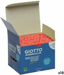 Giotto Chalk 16pcs Red