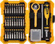 Vorel Screwdriver Ratchet with Interchangeable Tips