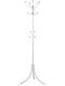 Alexandra House Living Coat Rack White 53x53x180cm