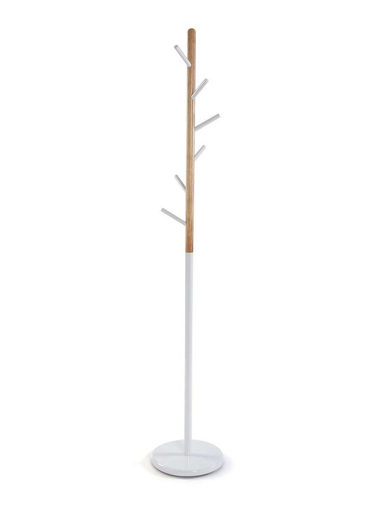 Versa Wooden Coat Rack White