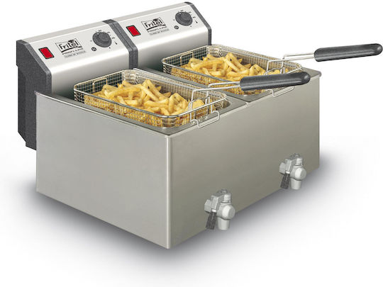 Fritel Fryer Electrică Double 6.6kW Capacity 2x16lt
