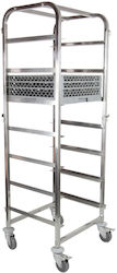 Dishwasher Basket Transport Trolley 7 X 500x500mm Hendi 810583 Dishwasher Basket Transport Trolley 7 X 500x500mm Hendi 810583