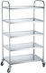 Steel 5-shelf Waiter's Trolley Hendi 810125