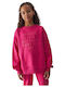 4F Kids Sweatshirt Fuchsia