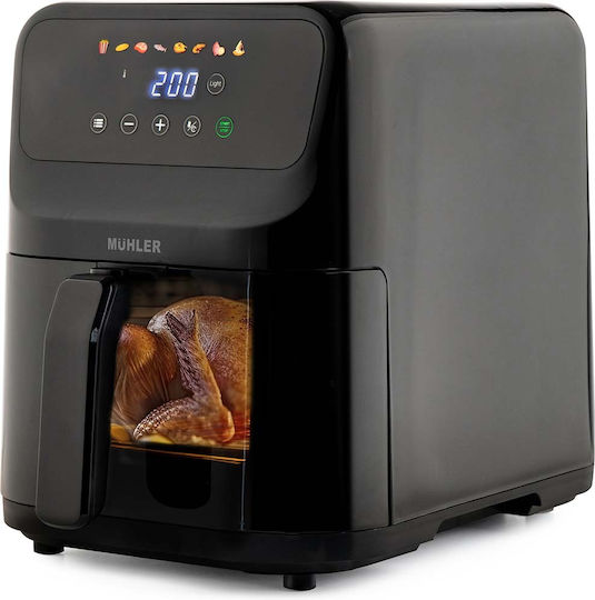 Muhler Friteuză cu aer 5lt Negru MFX-515