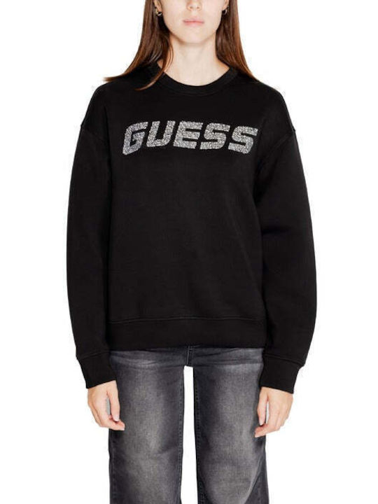 Guess Women's Long Sweatshirt Black